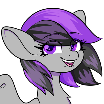 Pagan Pegasus, clean + shaded, badge